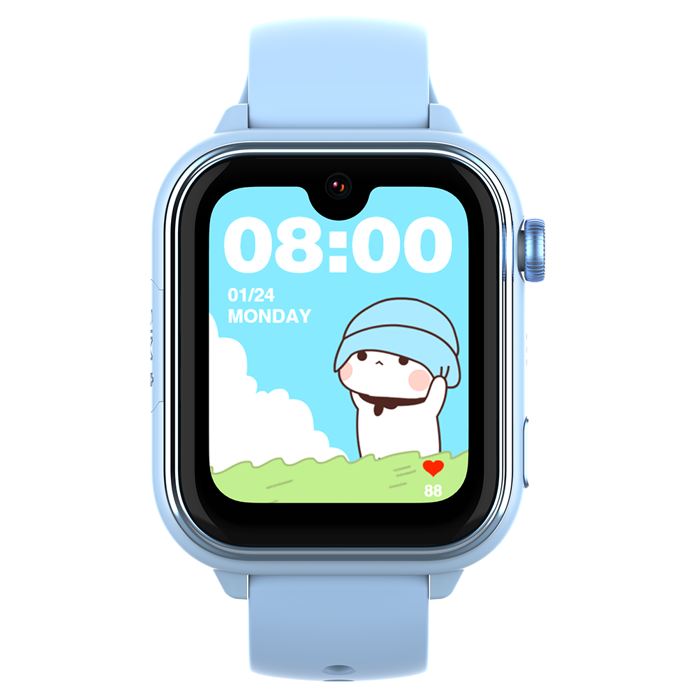 Nomikids Move – Montre connectée enfant 4G avec GPS+WiFi, appel vidéo HD, bouton SOS et suivi d’activité