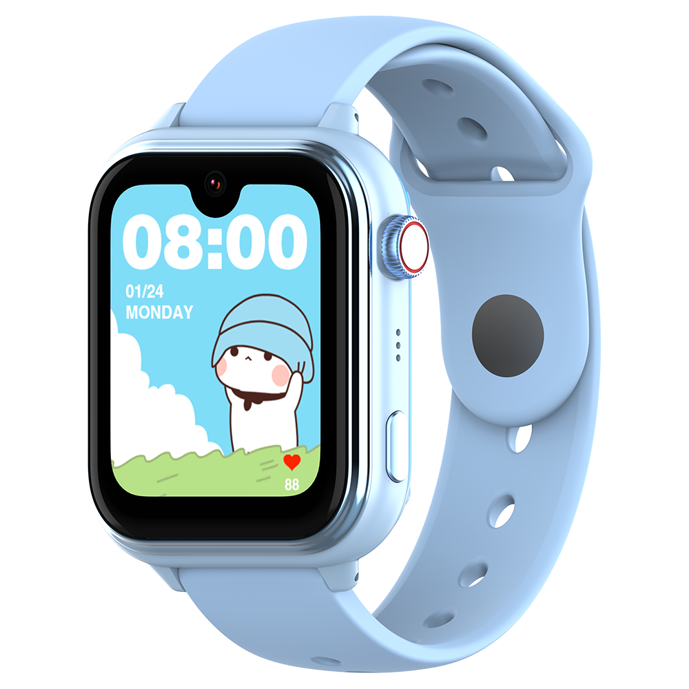 Nomikids Move – Montre connectée enfant 4G avec GPS+WiFi, appel vidéo HD, bouton SOS et suivi d’activité