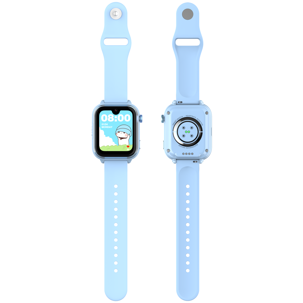Nomikids Move – Montre connectée enfant 4G avec GPS+WiFi, appel vidéo HD, bouton SOS et suivi d’activité