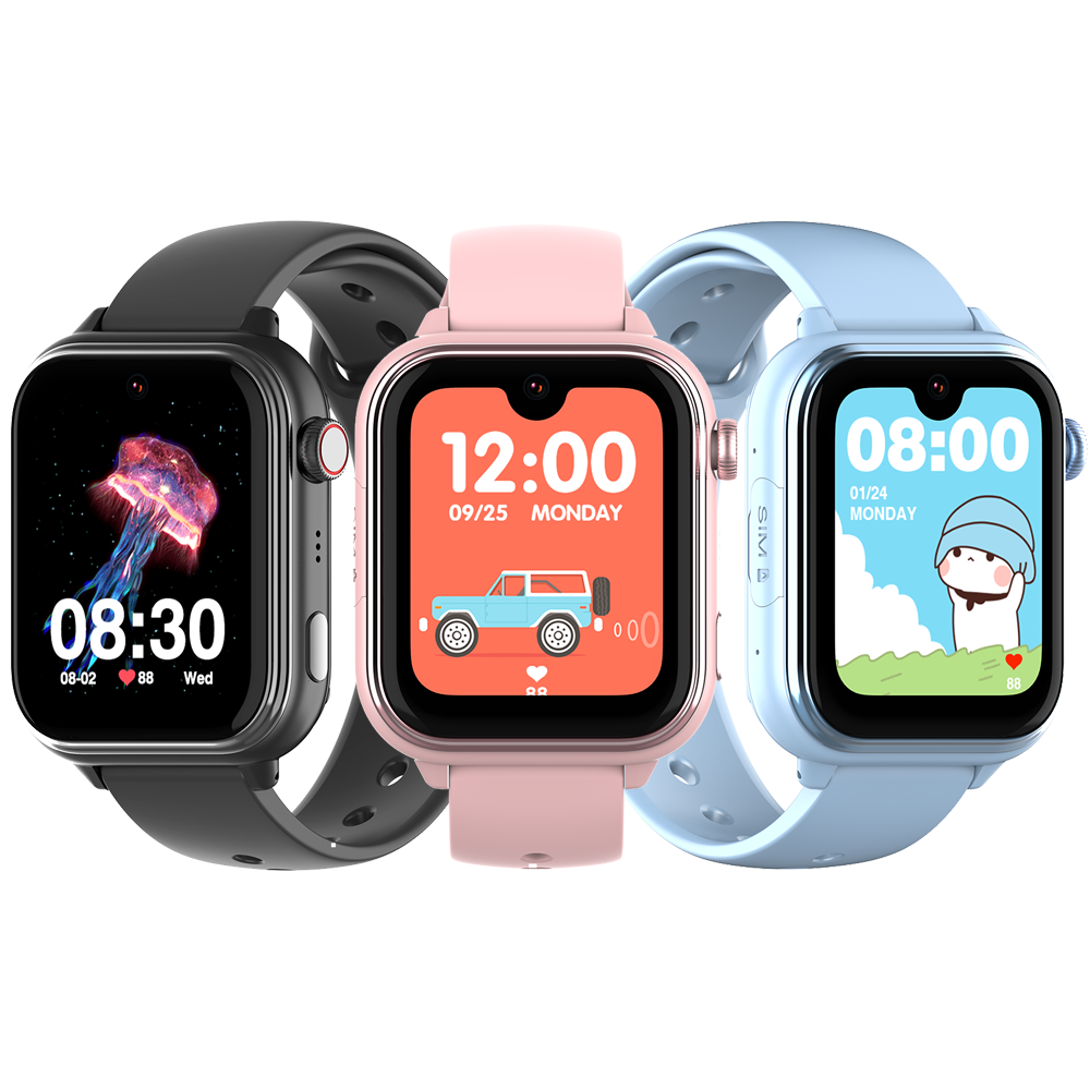 Nomikids Move – Montre connectée enfant 4G avec GPS+WiFi, appel vidéo HD, bouton SOS et suivi d’activité