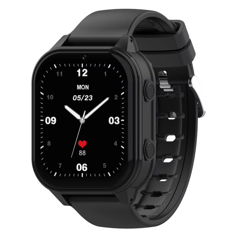 Nomikids Max – Montre connectée enfant 4G avec GPS+WiFi, appel vidéo, déverrouillage facial et suivi en temps réel