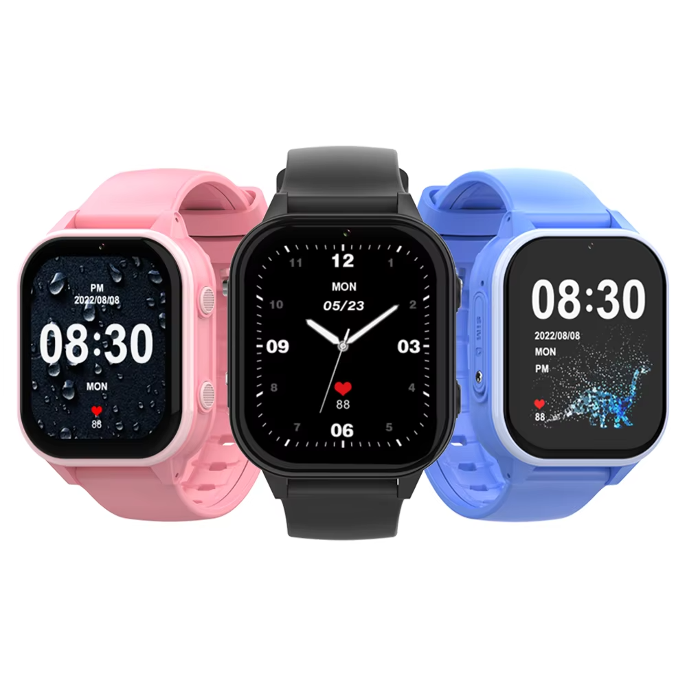 Nomikids Max – Montre connectée enfant 4G avec GPS+WiFi, appel vidéo, déverrouillage facial et suivi en temps réel
